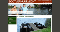 Desktop Screenshot of bootverhuurvecht.nl